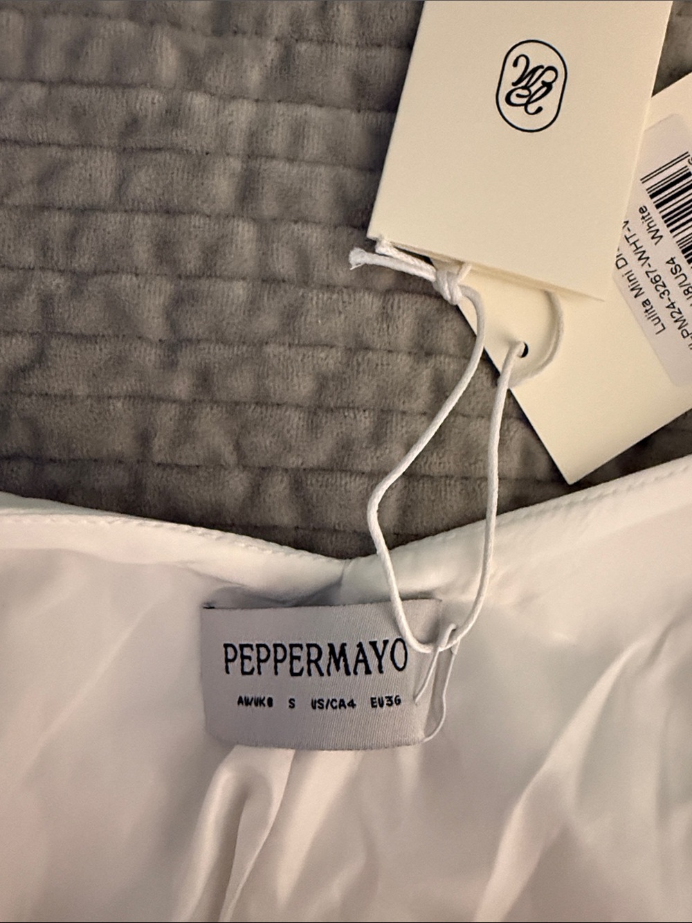 Peppermayo Lulita Mini Dress White - Picture 2 of 5